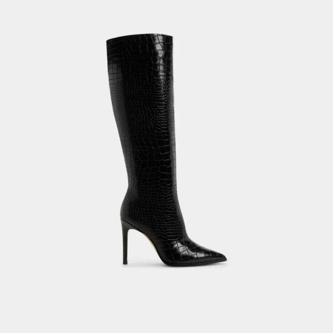Alabrenda Knee-high boot, Stiletto heel Alabrenda Knee-high boot, Stiletto heel