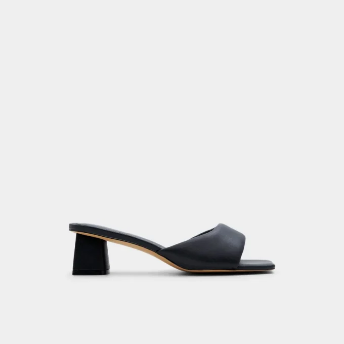 Aneka Heeled mule, Block heel