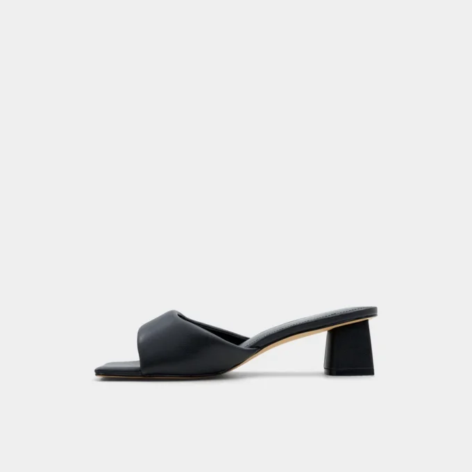 Aneka Heeled mule, Block heel