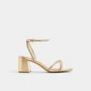 Boucliette Strappy heeled sandal, Block heel Boucliette Strappy heeled sandal, Block heel