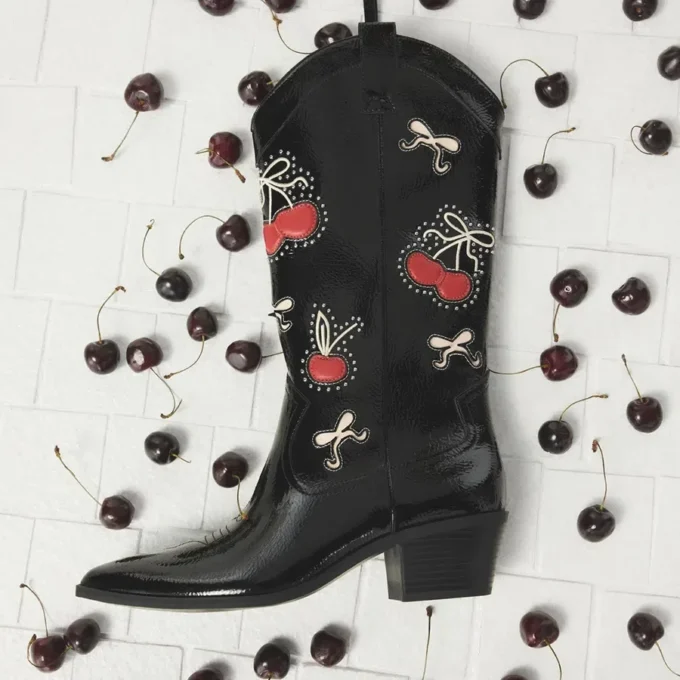 Cherrily Western knee-high boot Cherrily Western knee-high boot