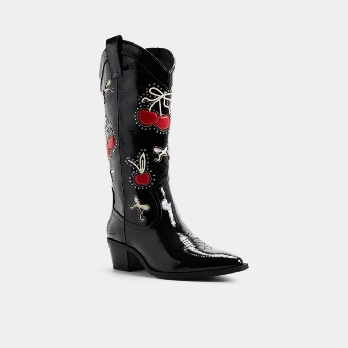 Cherrily Western knee-high boot Cherrily Western knee-high boot