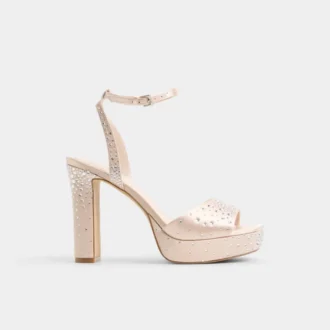 Chicgleam Strappy heeled sandal, Platform