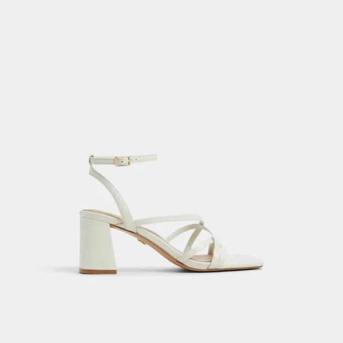 Esther Strappy heeled sandal, Block heel Esther Strappy heeled sandal, Block heel