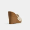 Grounded Wedge sandal, Wedge heel Grounded Wedge sandal, Wedge heel