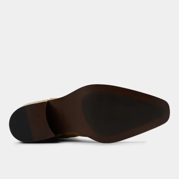 Guthrie Western boot, Block heel