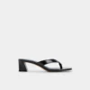 Hazy Block heeled thong sandal Hazy Block heeled thong sandal