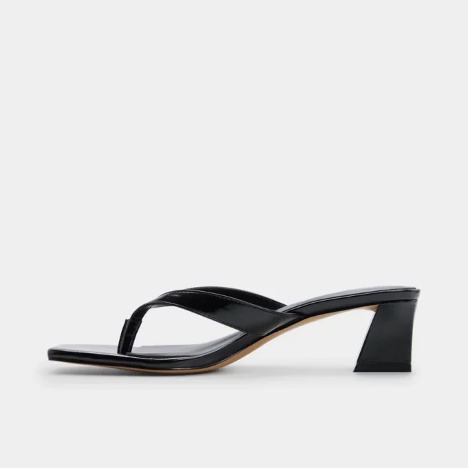 Hazy Block heeled thong sandal Hazy Block heeled thong sandal