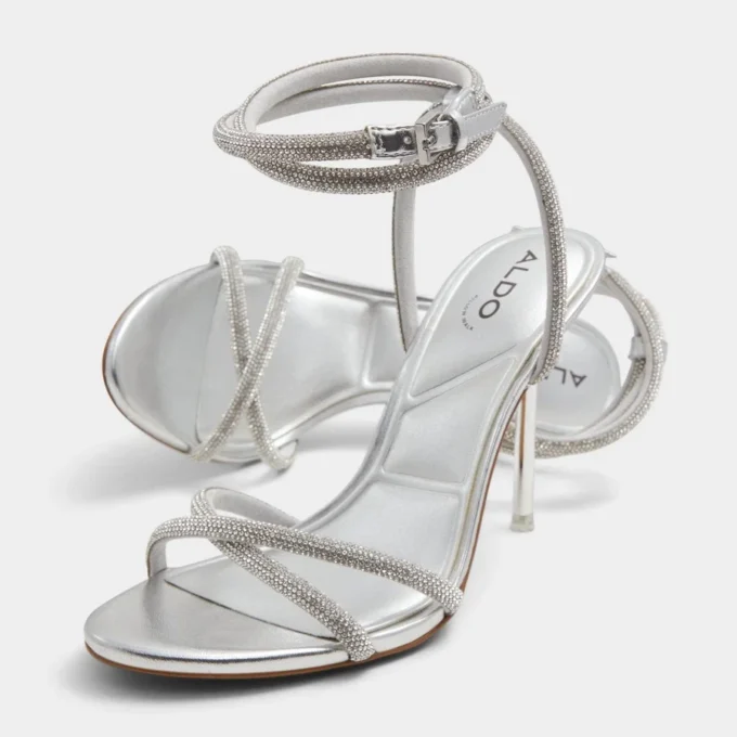 Manaelden Strappy heeled sandal, Stiletto heel Manaelden Strappy heeled sandal, Stiletto heel
