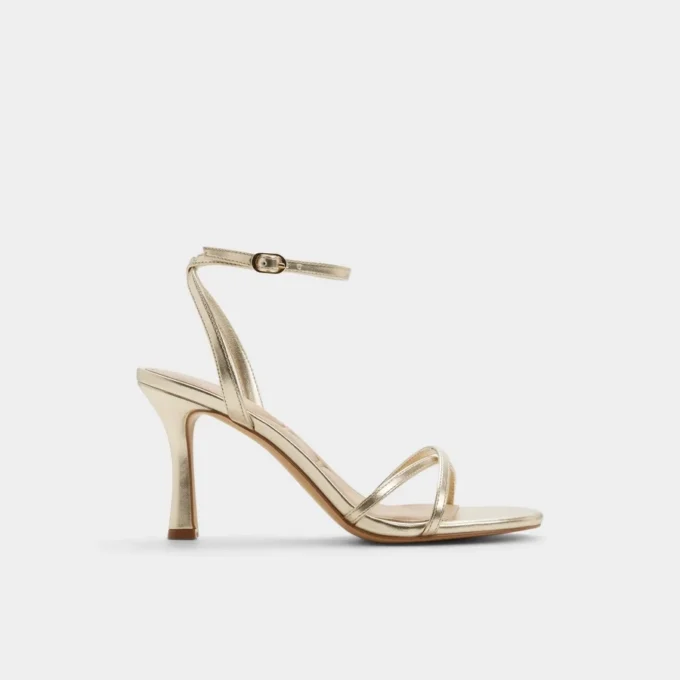 Marbela Strappy heeled sandal, Block heel Marbela Strappy heeled sandal, Block heel
