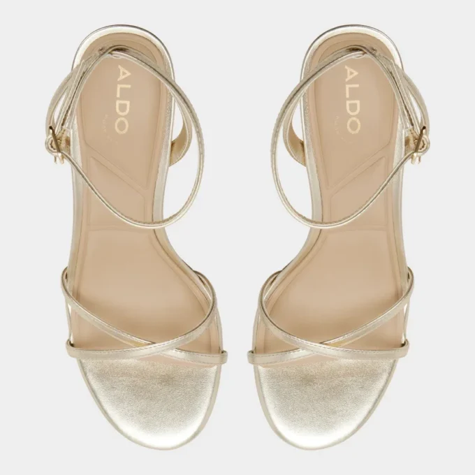Marbela Strappy heeled sandal, Block heel Marbela Strappy heeled sandal, Block heel
