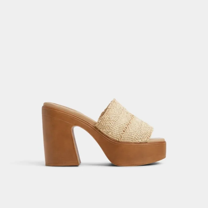 Maysee Heeled mule, Platform Maysee Heeled mule, Platform