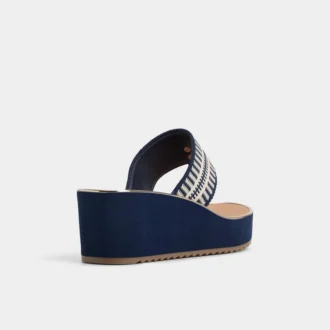 Penelopy T-strap wedge sandal, Wedge heel