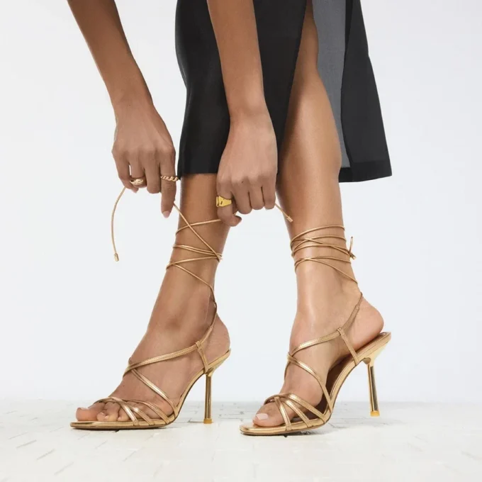 Talyia Strappy heeled sandal, Stiletto heel Talyia Strappy heeled sandal, Stiletto heel