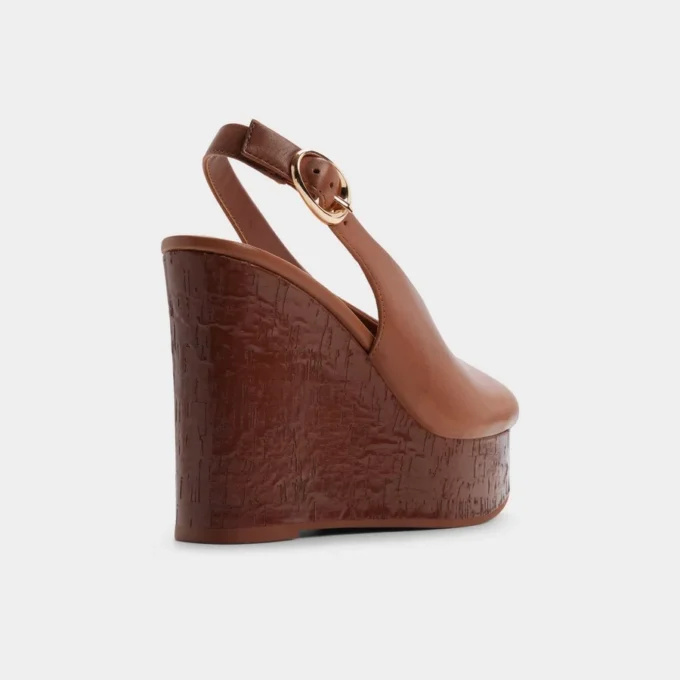 Tatianah Slingback heeled sandal, Wedge heel Tatianah Slingback heeled sandal, Wedge heel